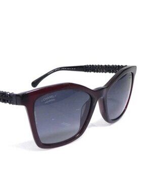 Auth CHANEL Sunglasses Brown/Black Plastic/Beads - r11065a CHANEL | Accessories | Vintage Chanel Sunglasses | Poshmark main image 4